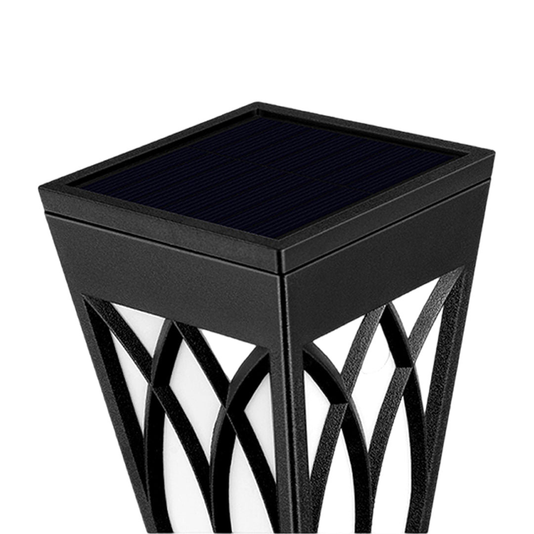 Waterproof Solar LED Lawn Light Post - Decorative Garden & Outdoor Lighting