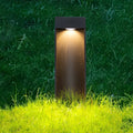 Modern Black Bollard LED Lights - Outdoor Lawn Lighting Solutions