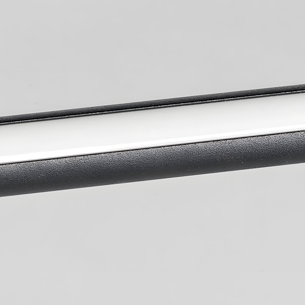 Black Vertical Linear LED Pendant Light