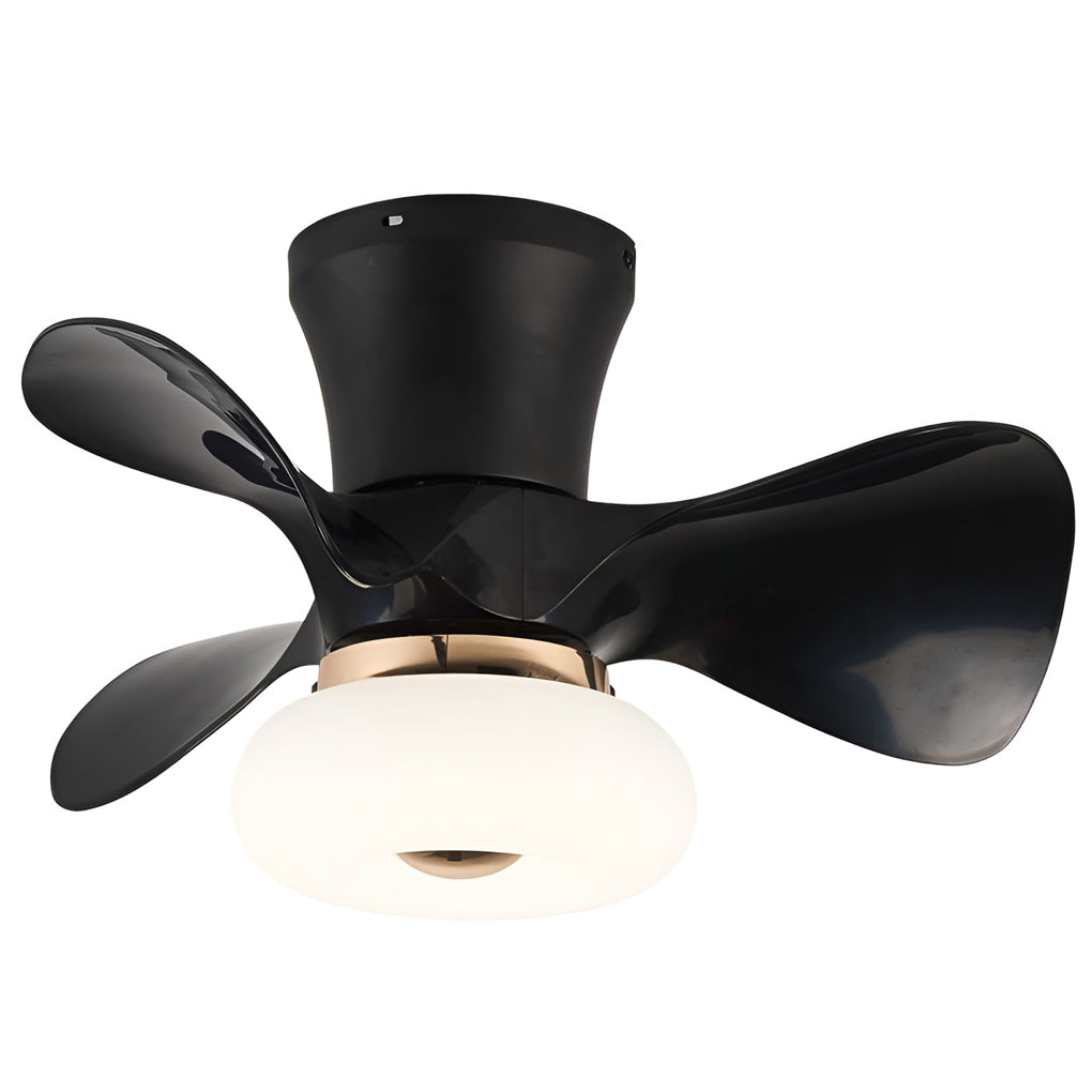 Macaron Ceiling Fan with LED Light - Modern Home Decor, Stylish Ceiling Fan, Energy-Efficient Lighting, Ceiling Fan for Living Room