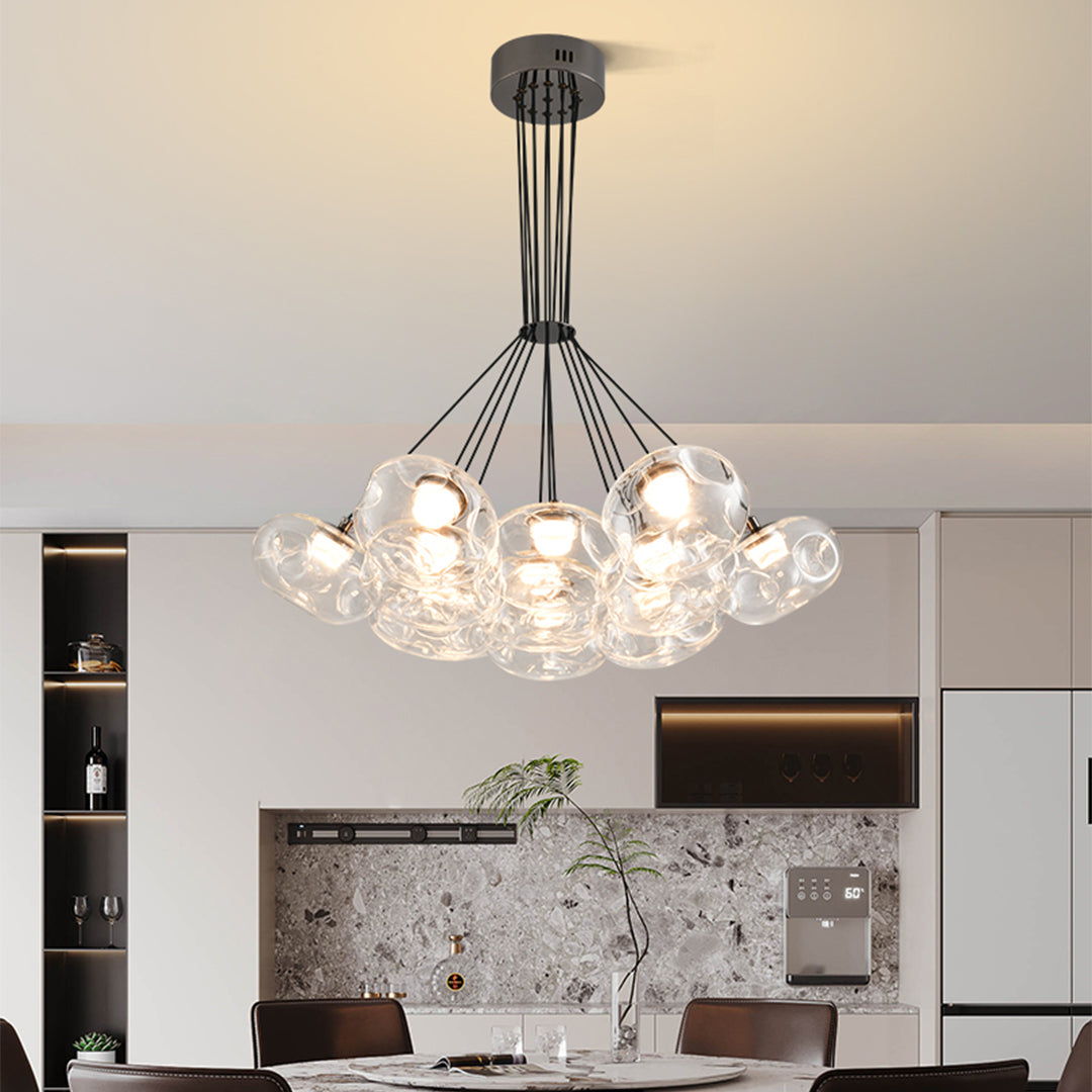 Minimalist LED Starry Sky Chandelier Modern Multi-Light Design
