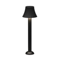 Black Outdoor Mushroom Path Light - Elegant Courtyard Landscape Lighting for Gardens and Pathways