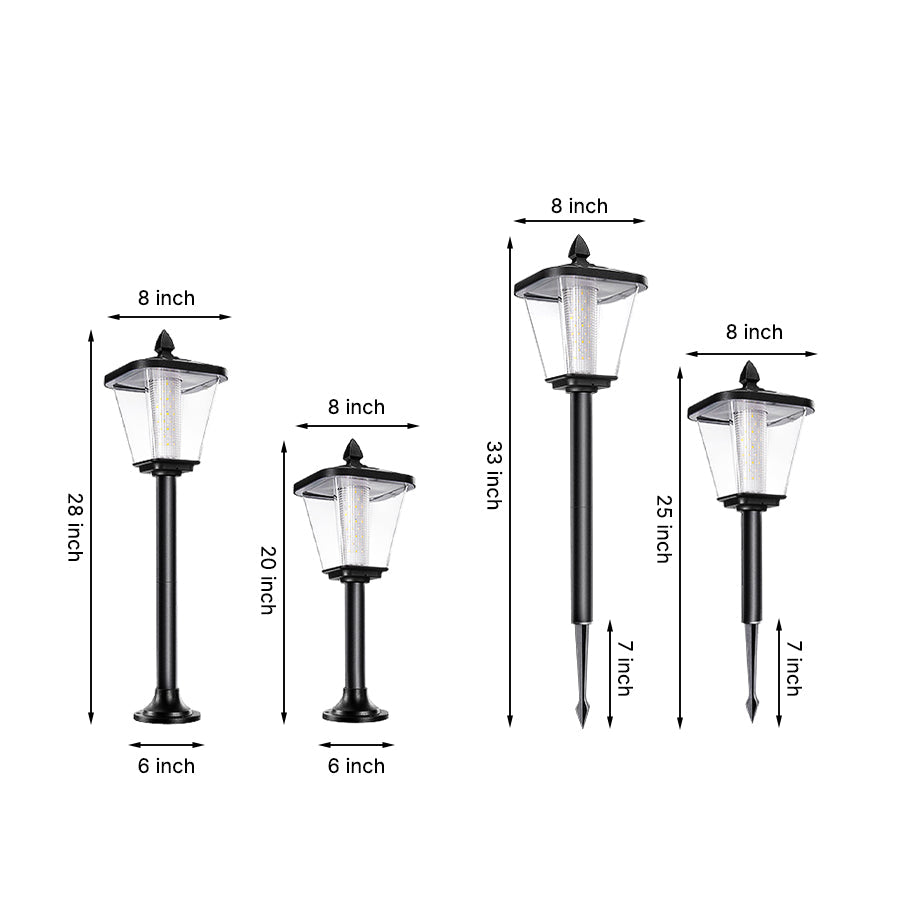 Title: Solar LED Lawn Stakes - Waterproof Outdoor Lights

Description: Illuminate your outdoor spaces with our Solar-Powered LED Lawn Stakes. Designed for easy installation, these waterproof garden lights provide bright, efficient lighting while enhancing