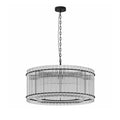 Luxury Iron Glass Lamp Shade Chandelier Ceiling Light