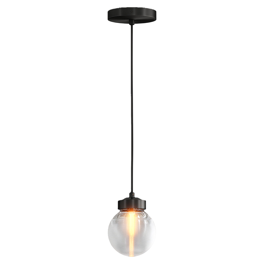 Modern Copper Chandelier Luxury Glass Ceiling Light