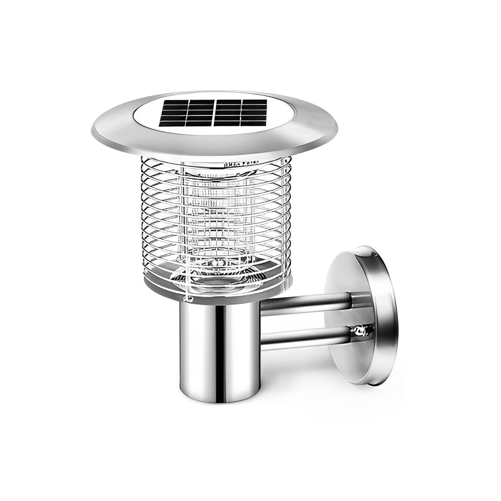 Solar Purple Light Bug Zapper - Garden Mosquito Killer Lamp