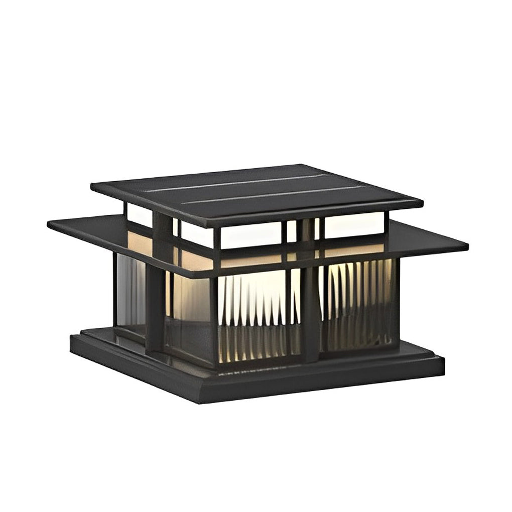 Modern Waterproof LED Porch Pillar Lights Outdoor Decor