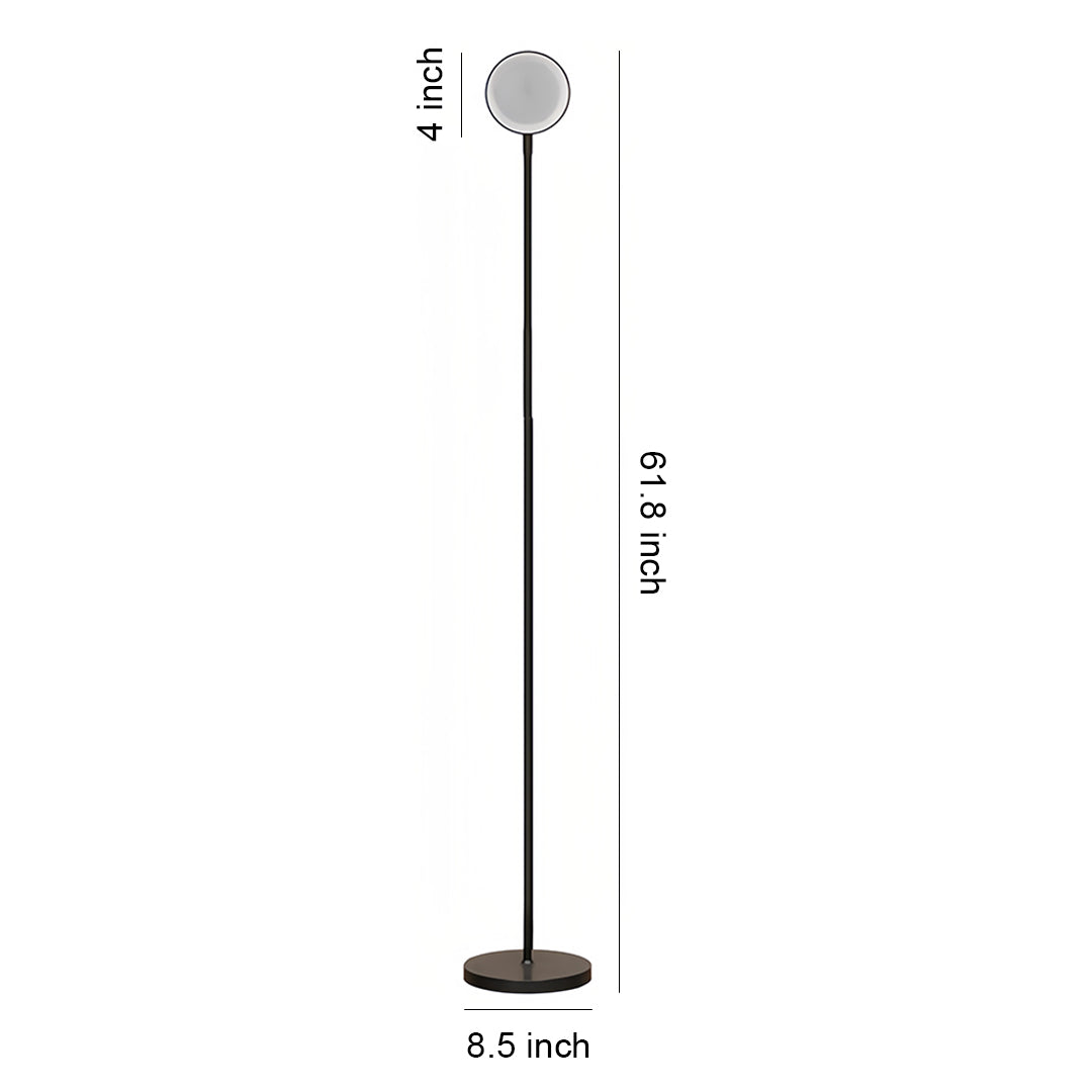 Nordic Adjustable Tall Floor Lamp for Bedroom - Reading Standing Light