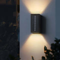 Black Up Down Wall Light - Modern Waterproof LED Fixture for Exterior & Interior Use