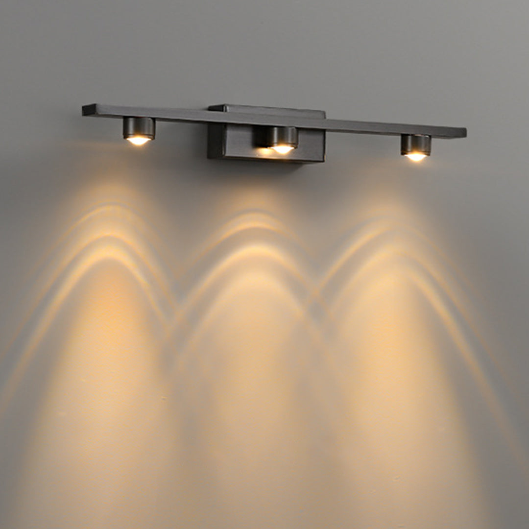 Black Vanity Lights for Bathroom - Minimalist LED Mirror Cabinet Light - Modern Wall Sconce - Adjustable Brightness - Energy-Efficient Lighting Fixture - Decorative Lighting for Home - Stylish Bathroom Lighting - Sleek Design - Easy Installation - Contemp