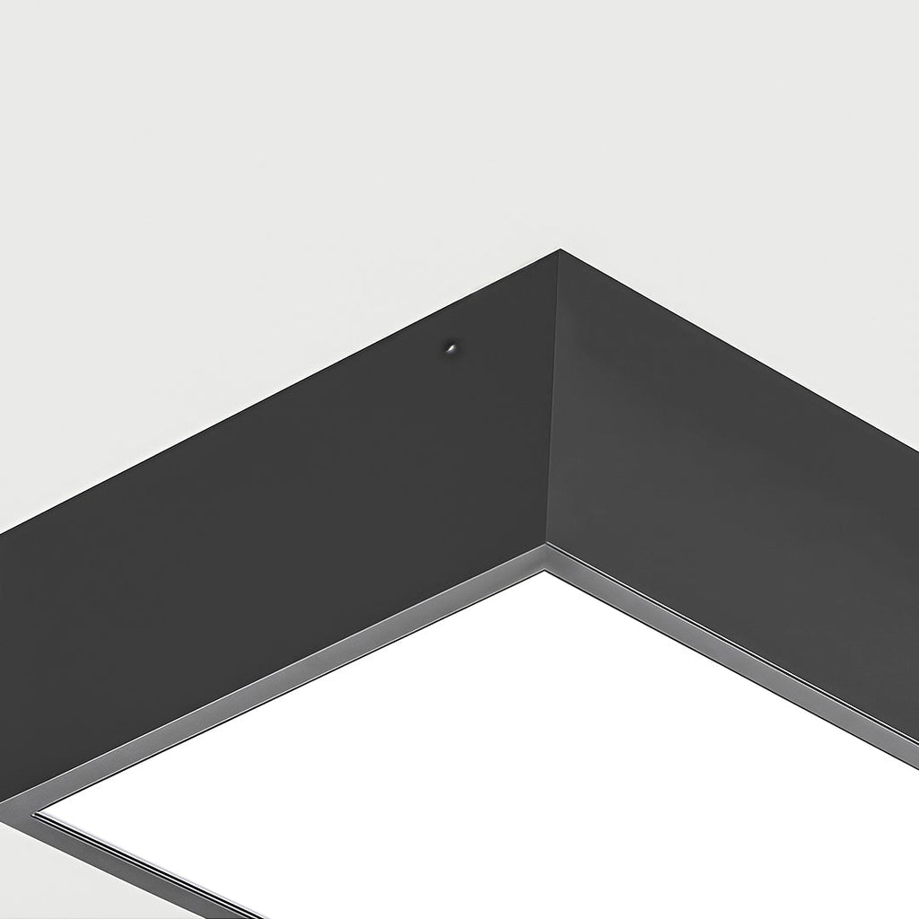 Long Rectangular Modern LED Chandelier - Minimalist Ceiling Light
