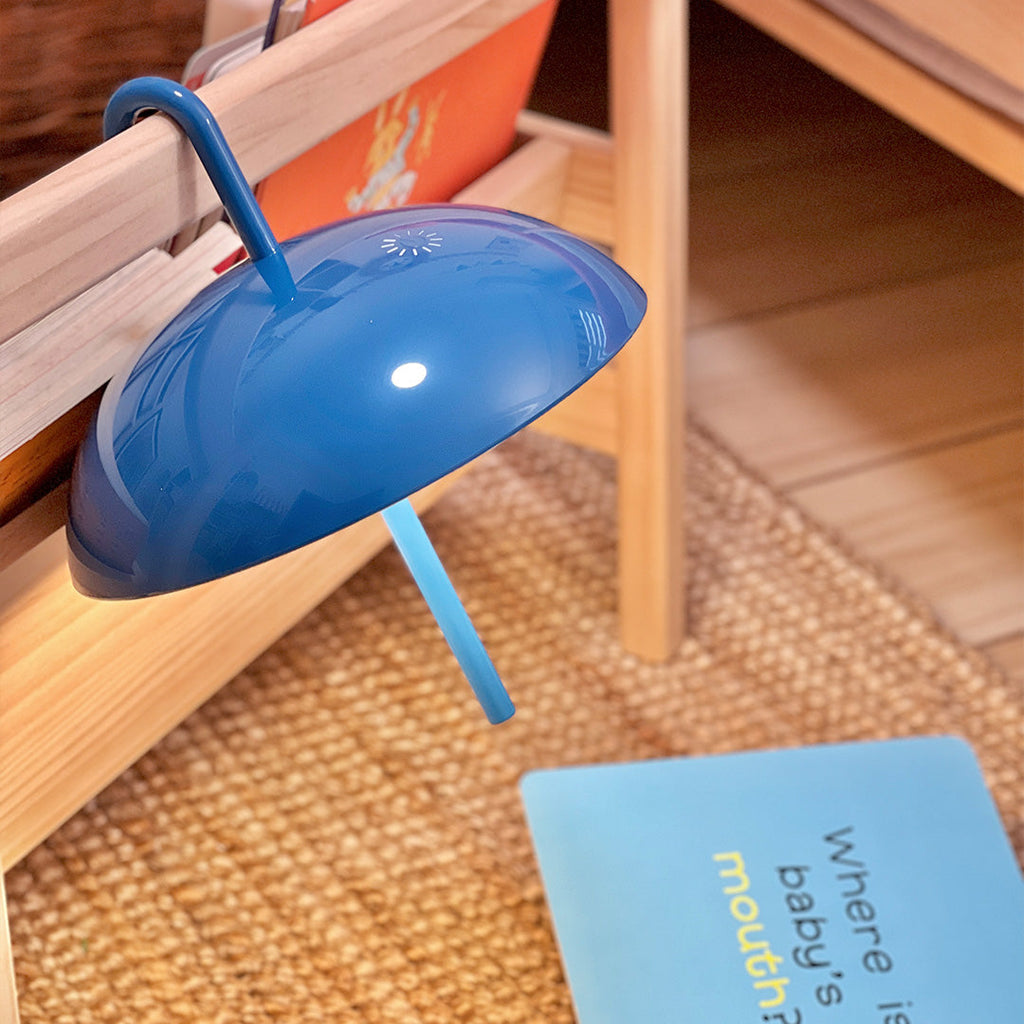 USB Rechargeable Dimmable LED Touch Table Lamp Portable Umbrella Light