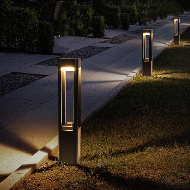 Bollard Landscape Lighting Waterproof Aluminum LED Lights