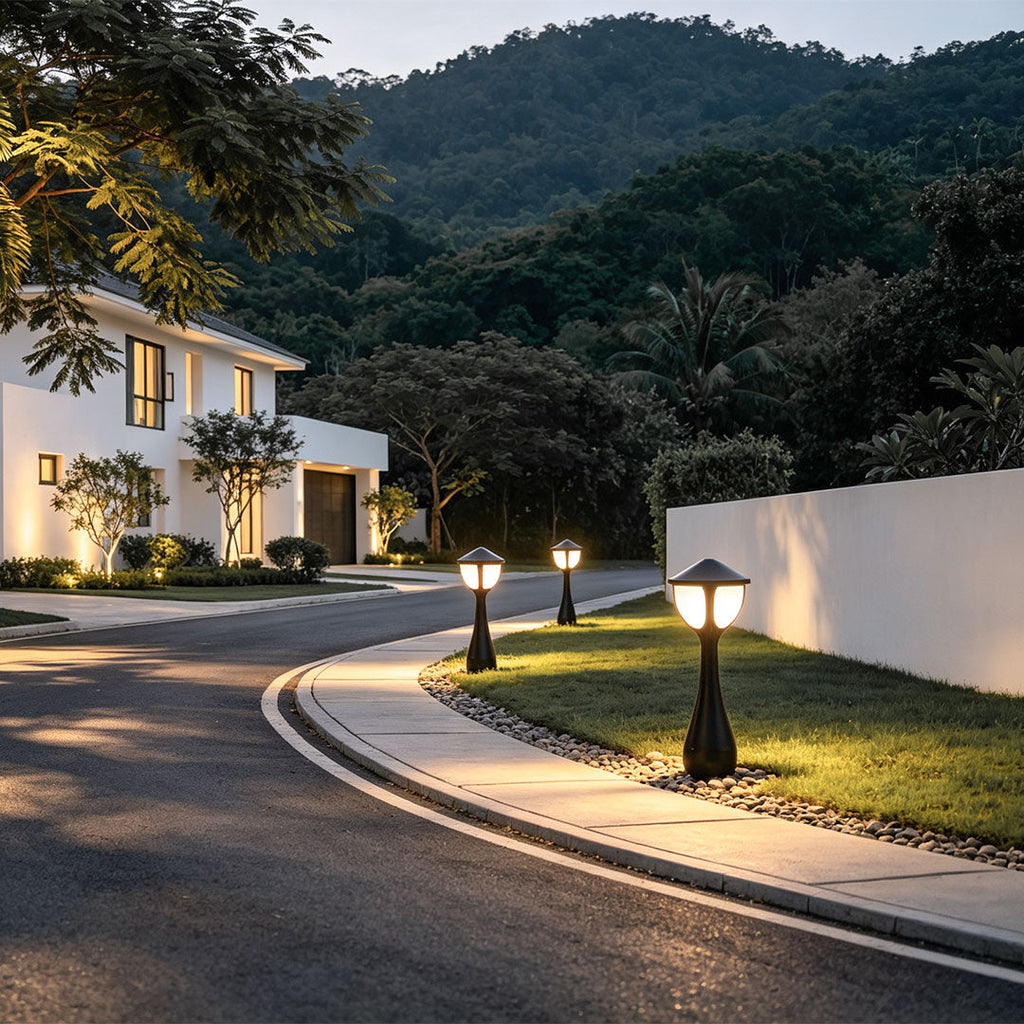 **Bollard Path Lights: Elegant Outdoor Landscape Lighting**

Illuminate your outdoor spaces with our stylish bollard path lights, perfect for enhancing garden pathways and landscapes. These energy-efficient LED bollard lights provide optimal lighting for