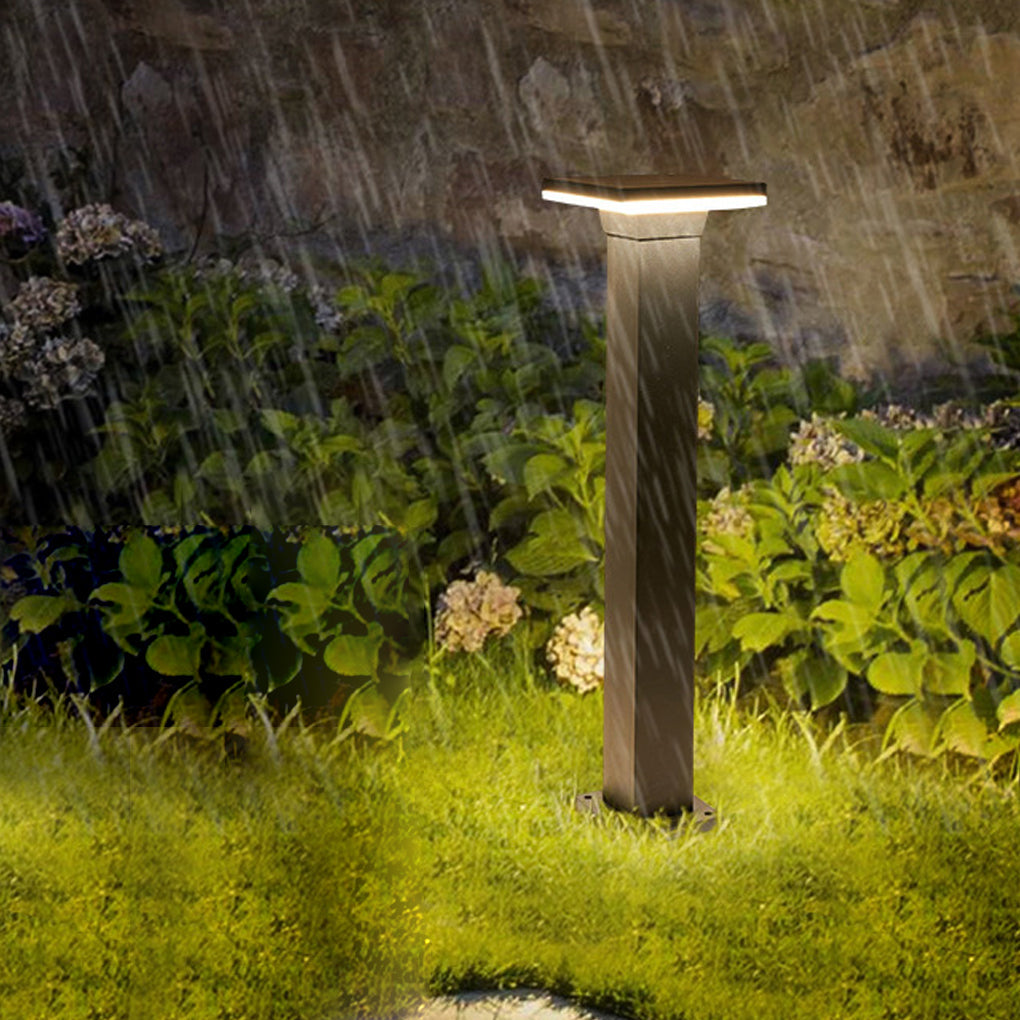 Bollard Pathway Lights Waterproof LED Minimalist Landscape Lighting