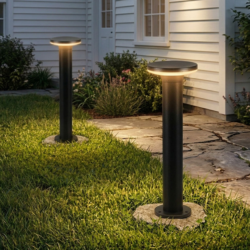 Minimalist LED Bollard Pathway Lights Waterproof Landscape Lighting