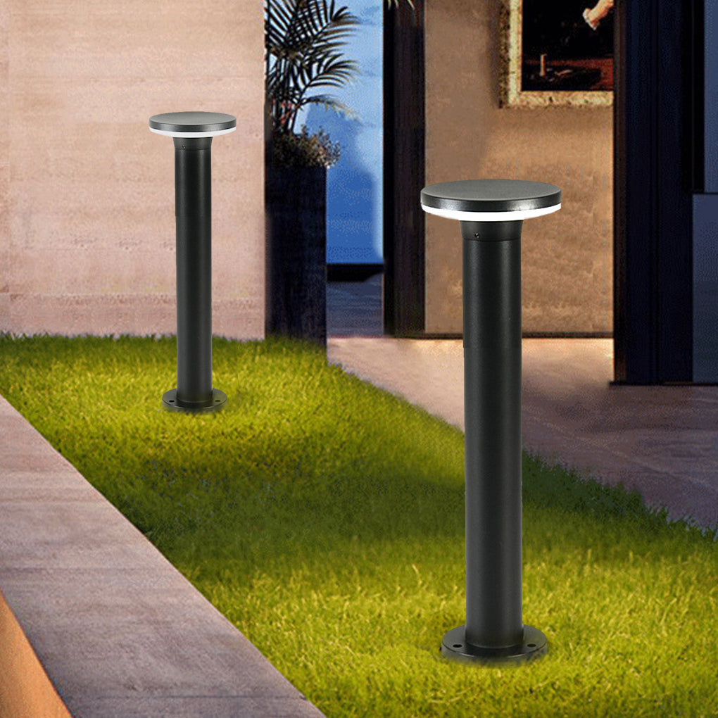 Bollard Pathway Lights Waterproof LED Minimalist Landscape Lighting