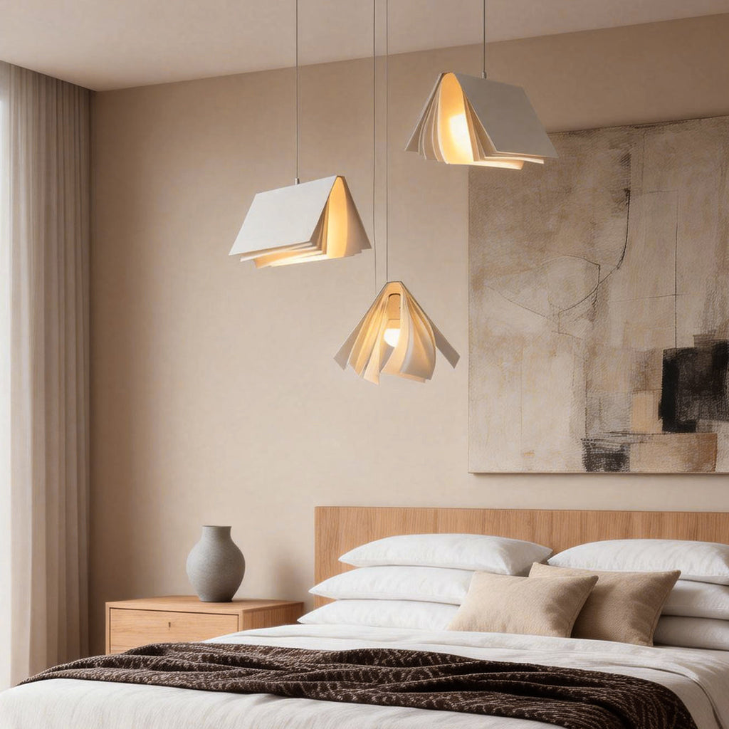 Book Pendant Light Modern Ceiling Fixture Creative Design