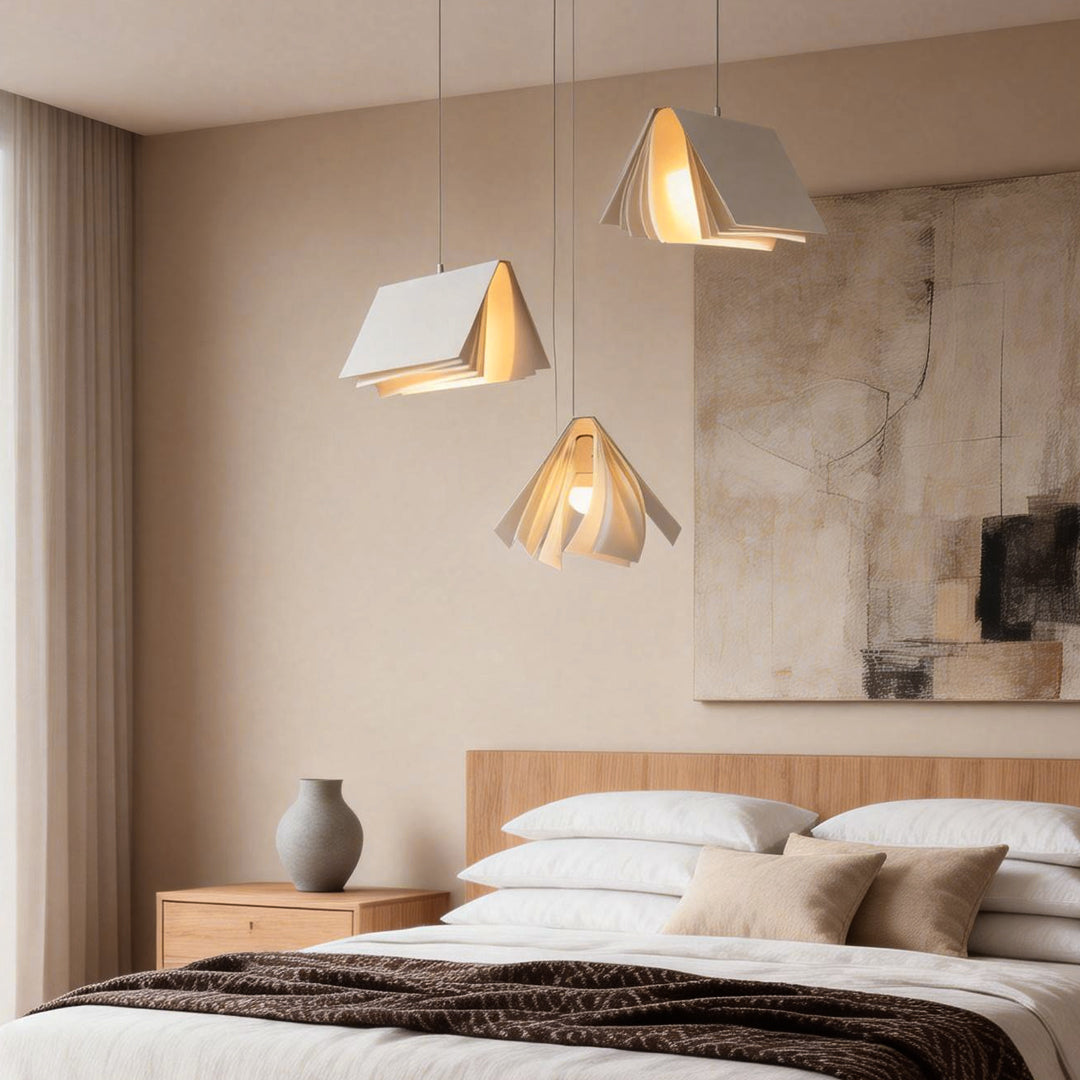 Book Pendant Light Modern Ceiling Fixture Creative Design