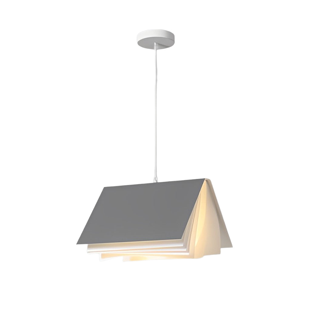Book Pendant Light Modern Ceiling Fixture Creative Design