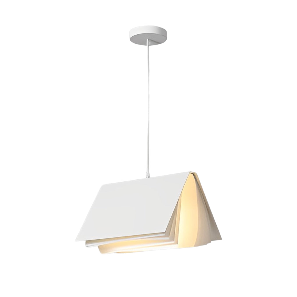 Book Pendant Light Modern Ceiling Fixture Creative Design