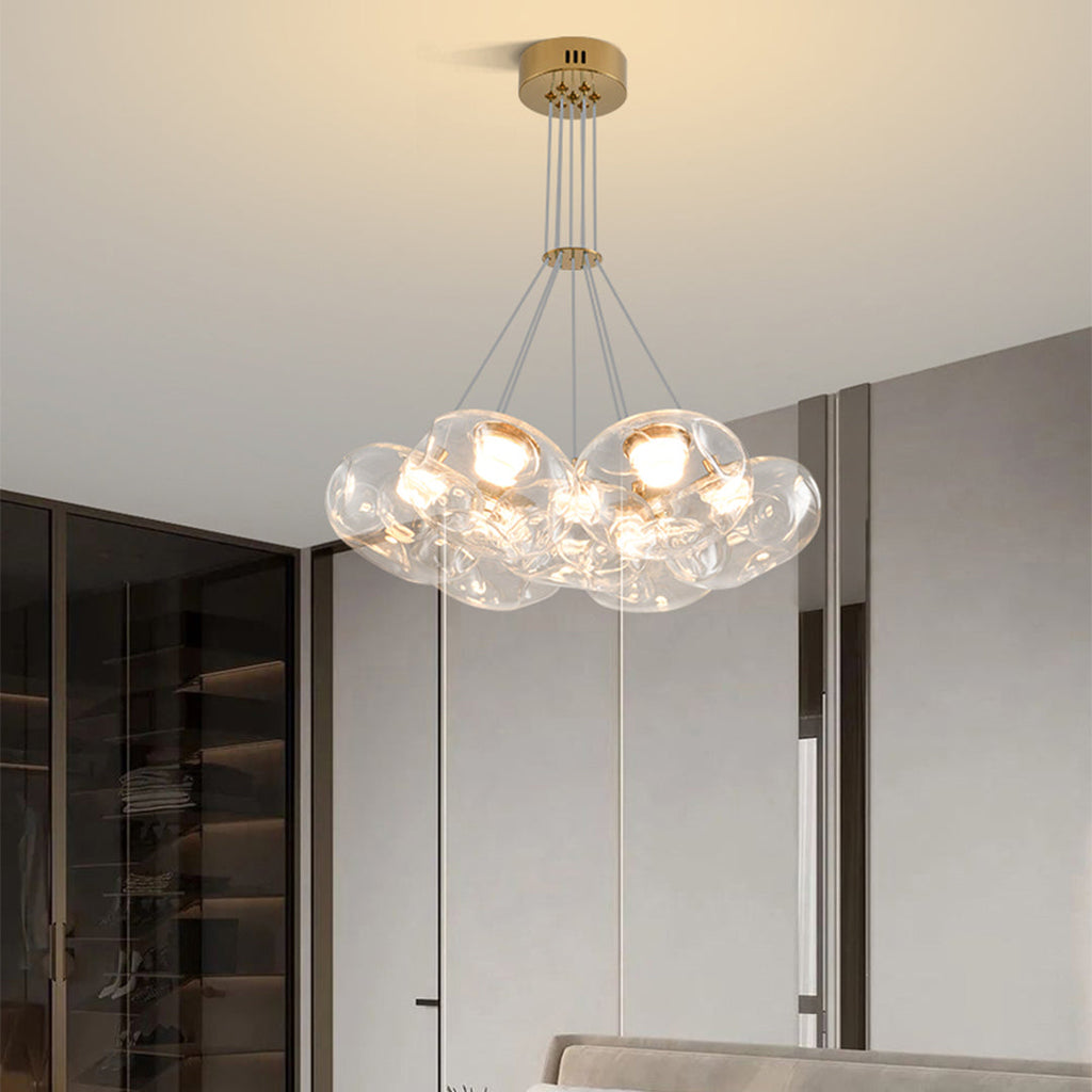 Minimalist LED Starry Sky Chandelier Modern Multi-Light Design