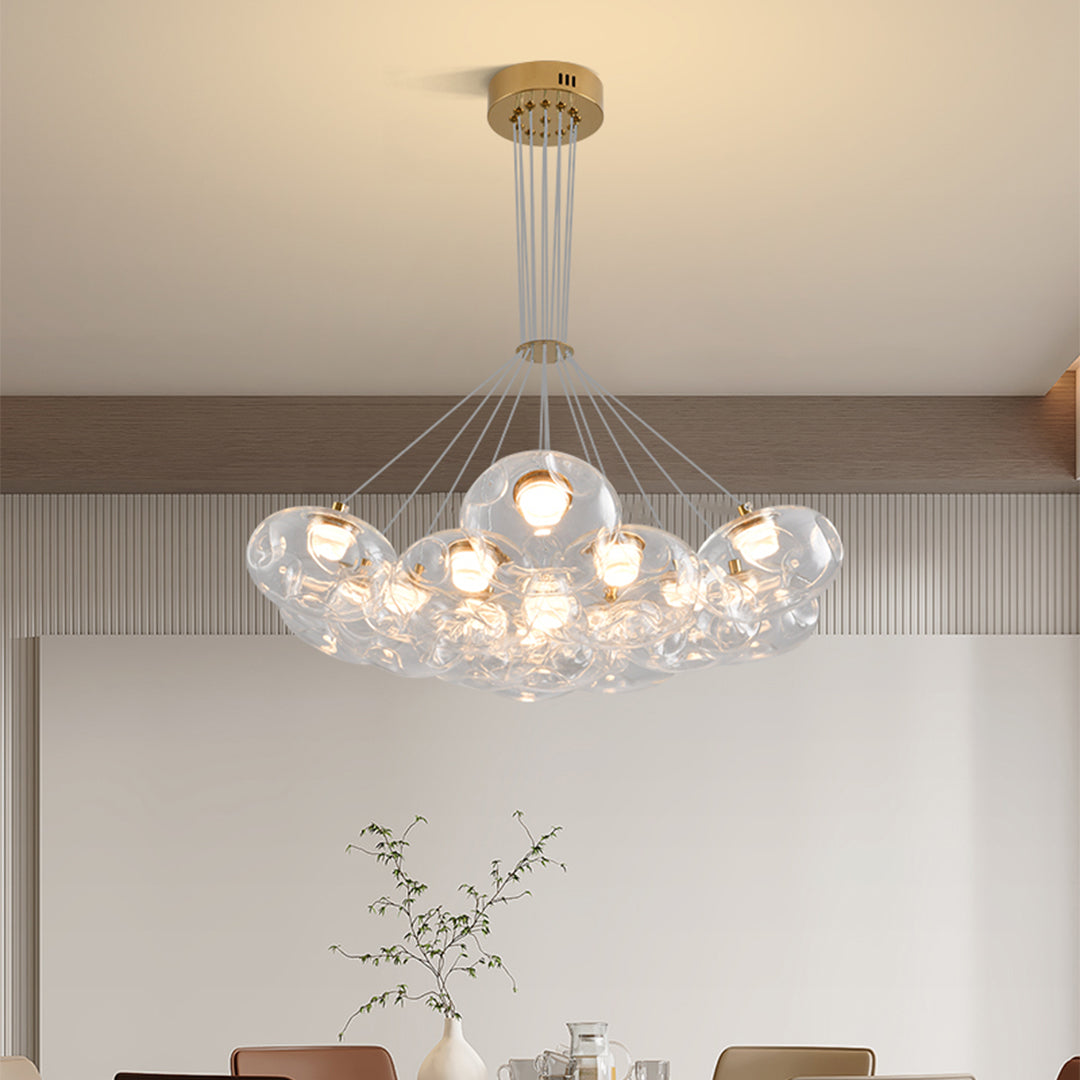 Minimalist LED Starry Sky Chandelier Modern Multi-Light Design
