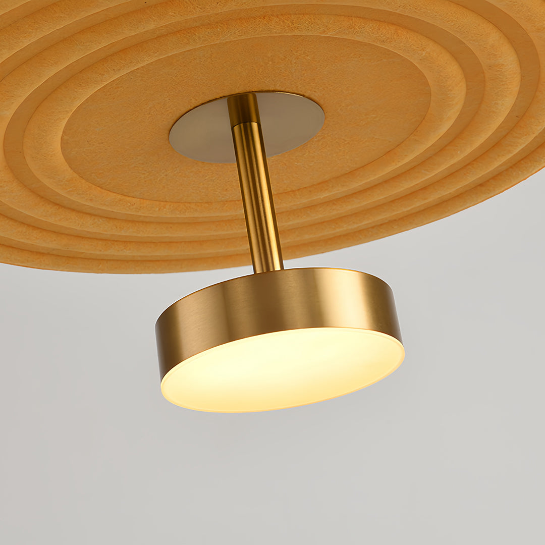 3-Tier Acoustic Felt Chandelier - Sound-Absorbing Ceiling Light