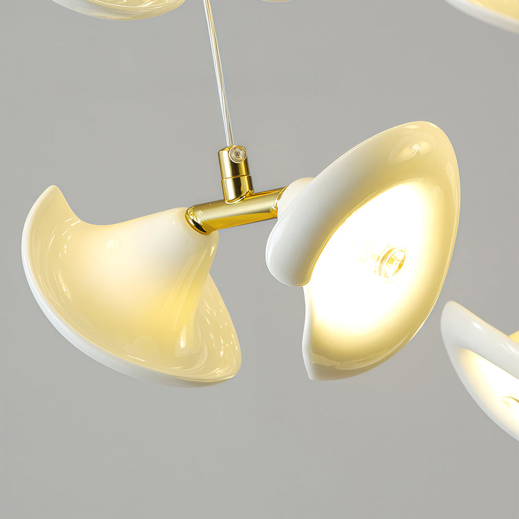 Ceramic Tulip Flower Luxury Chandelier Light