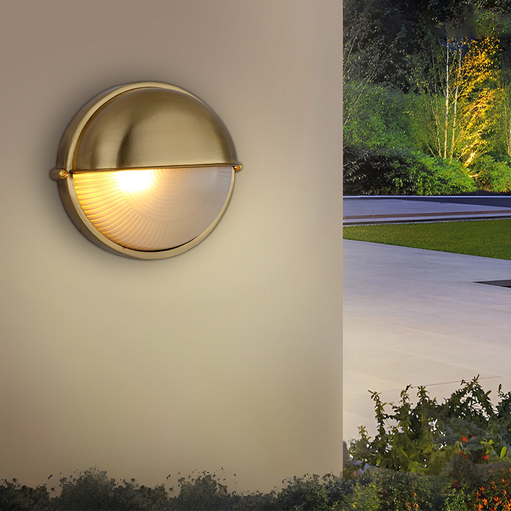Oval Bulkhead Light - Retro Waterproof Industrial Lighting