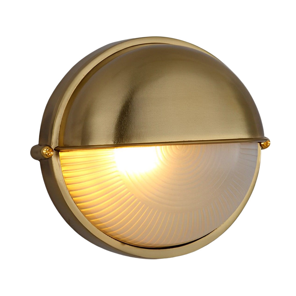 Oval Bulkhead Light - Retro Waterproof Industrial Lighting