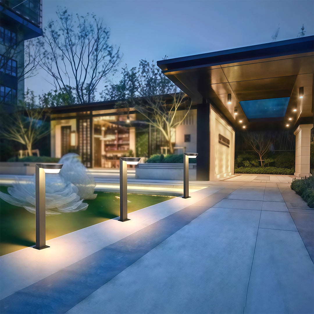 LED Outdoor Courtyard Path Light - Waterproof Aluminum Garden Lighting