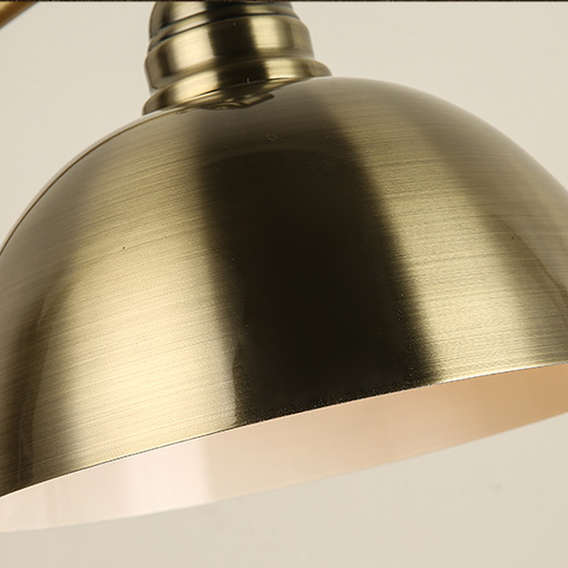 Bronze Vintage Metal Gooseneck LED Desk Lamp