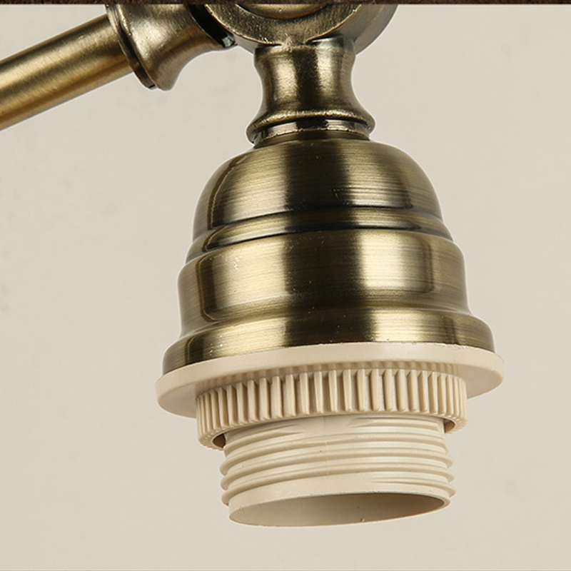 Bronze Vintage Metal Gooseneck LED Desk Lamp