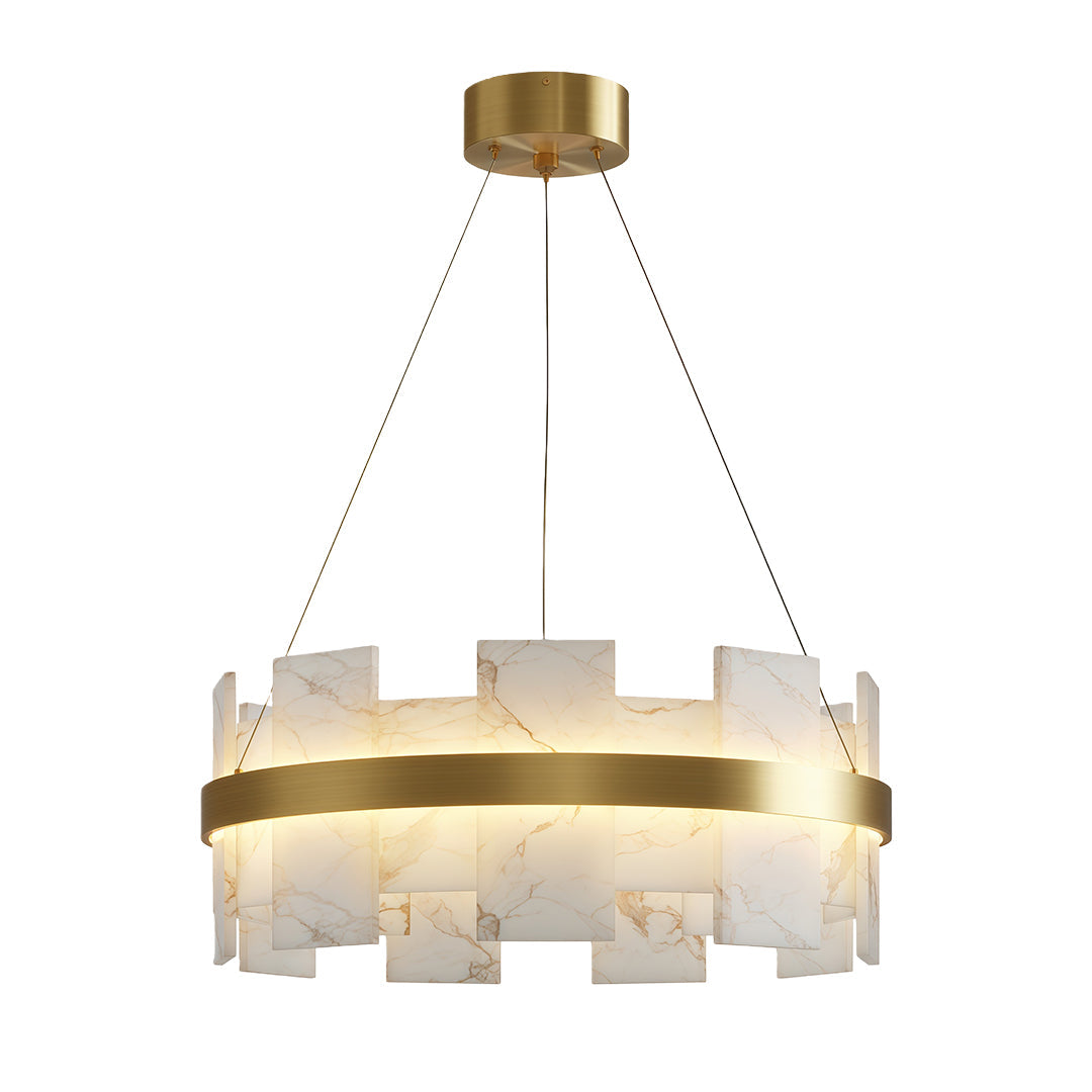 Copper Modern Chandelier Luxury Ceiling Light Fixtures