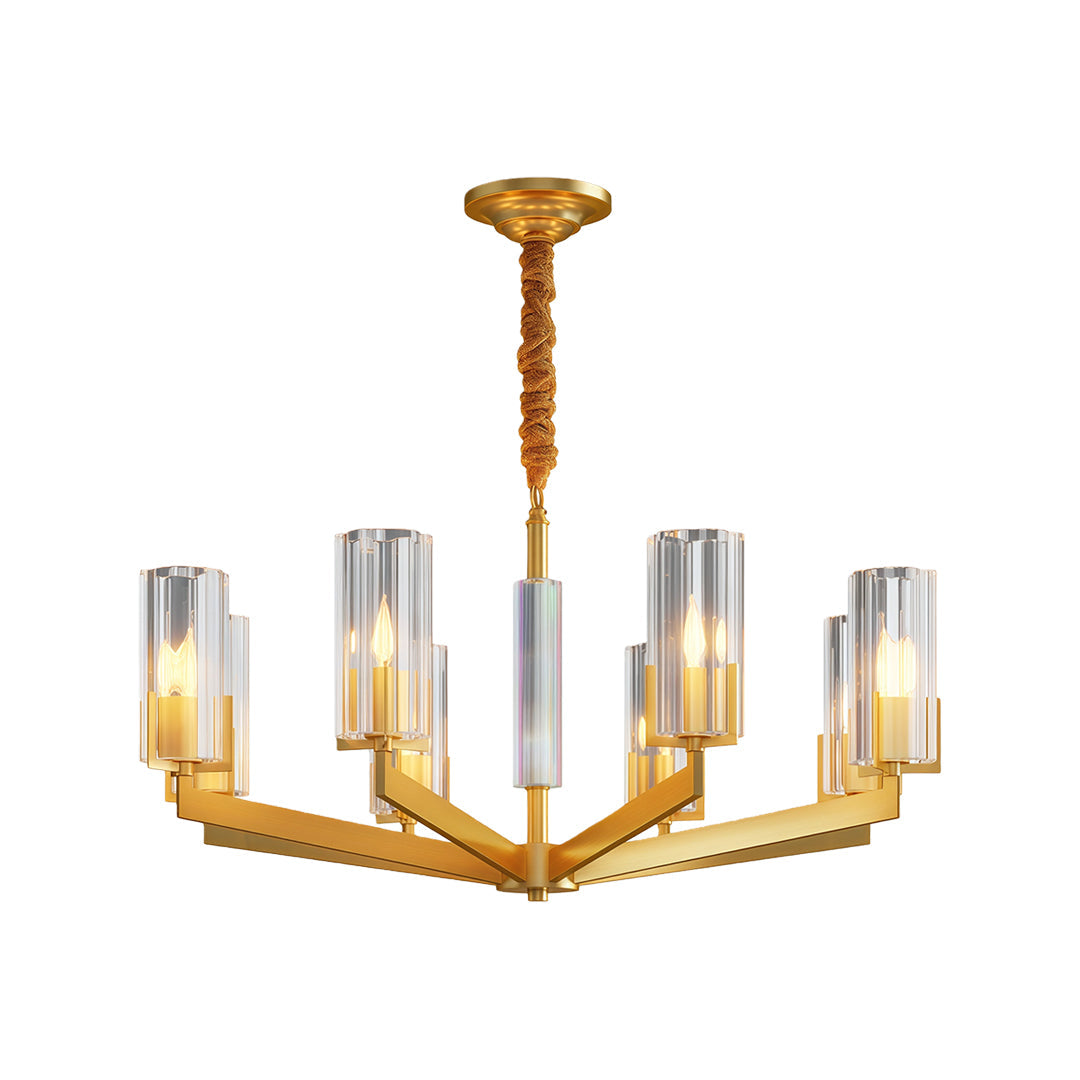 American-Style Candle Chandeliers Luxury Ceiling Light