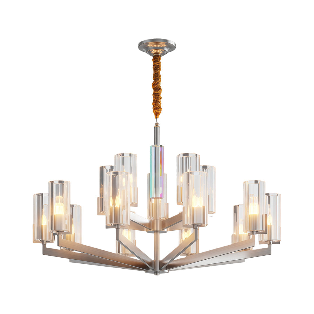 American-Style Candle Chandeliers Luxury Ceiling Light