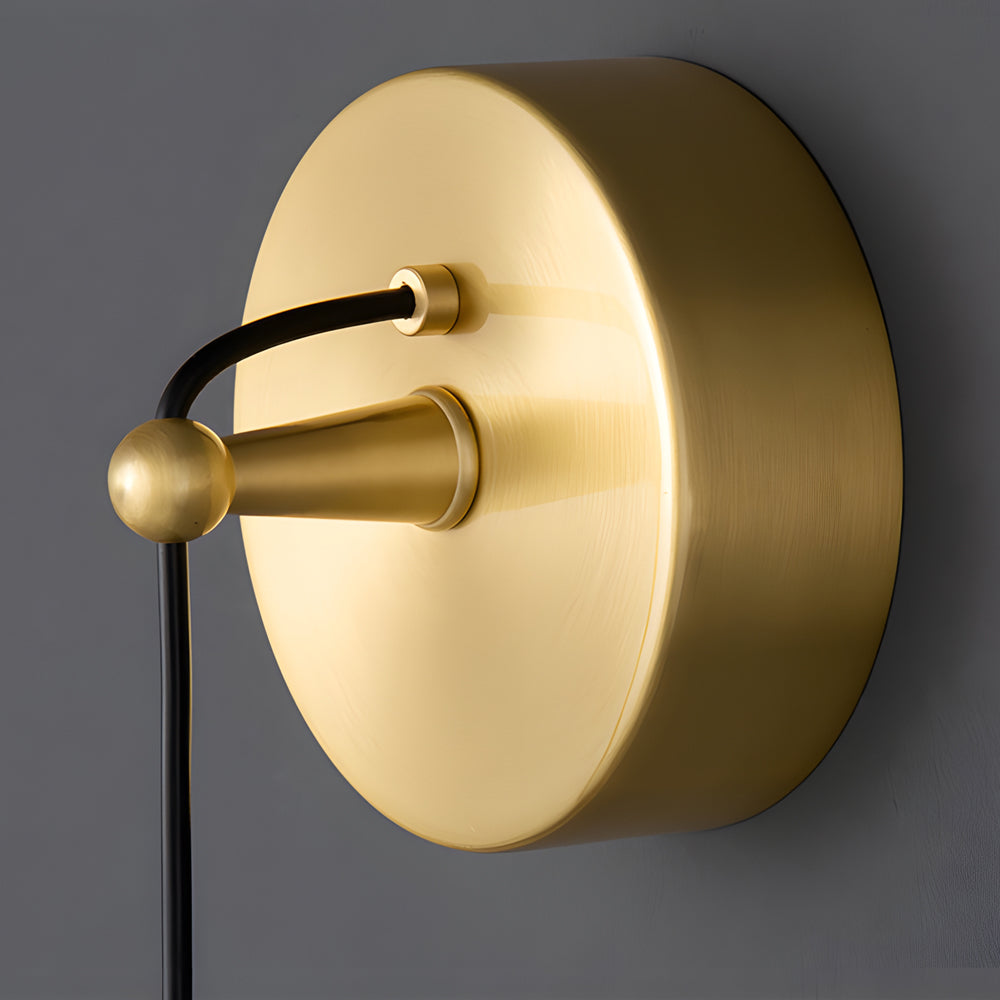 Long Copper Acrylic Dimming Pendant Light - Modern 3 Step Hanging Lamp