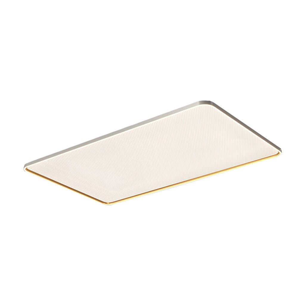 Brushed Gray Aluminum LED Ceiling Light - Modern Interior Lighting, Energy Efficient, Stylish Design, Flush Mount Fixture