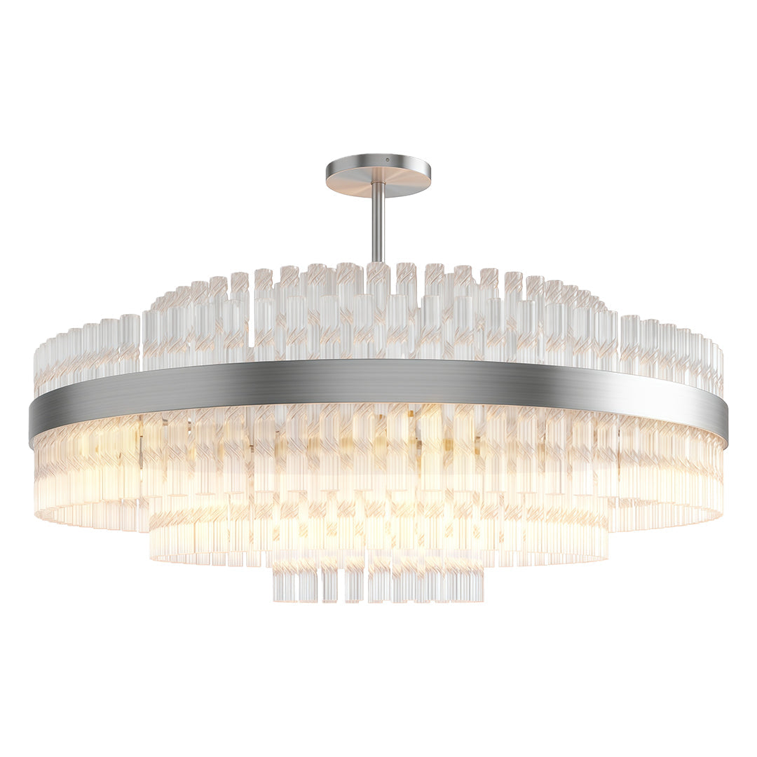 Industrial Modern Copper Chandelier - Luxury Ceiling Light Fixture