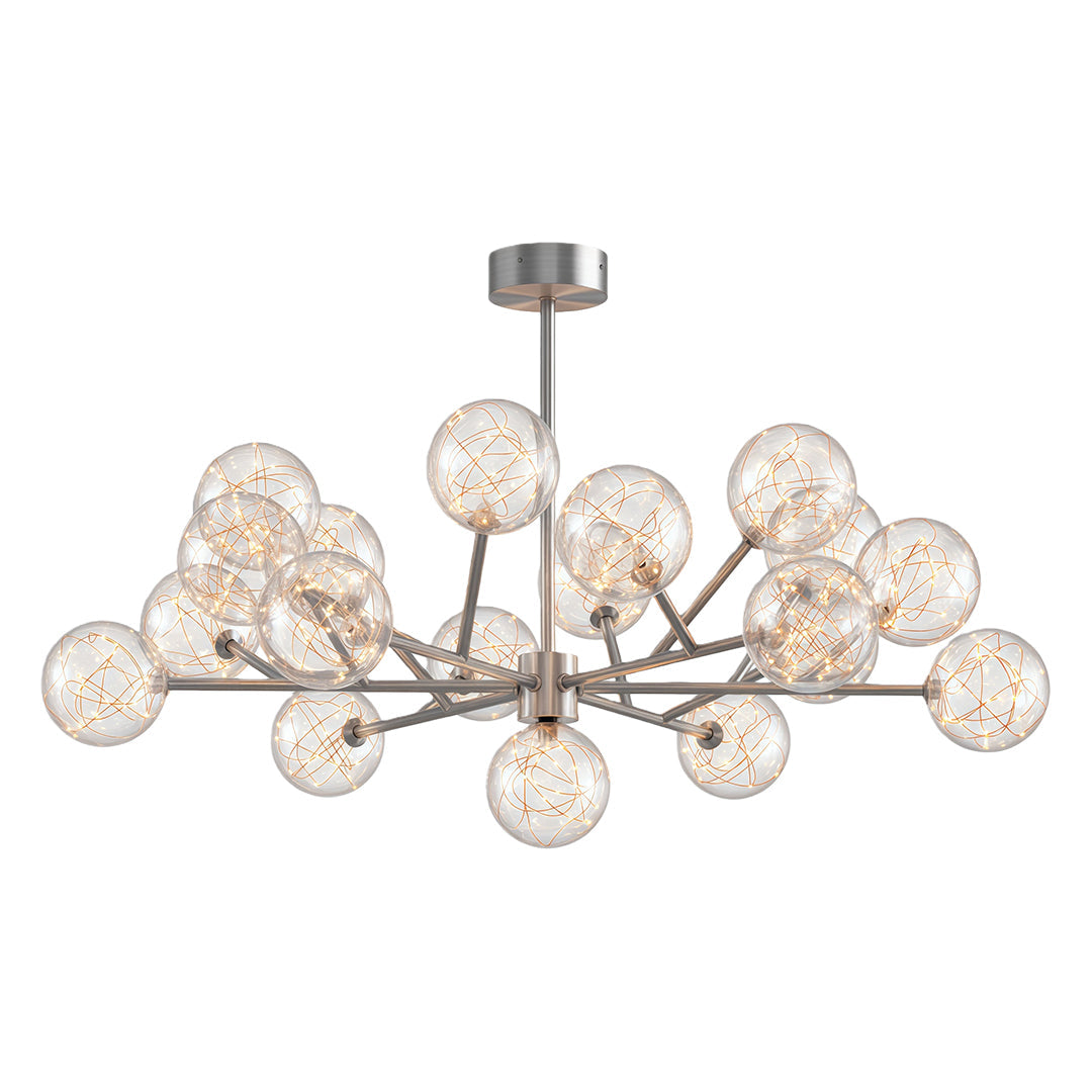 Modern Glass Globe Chandelier - Sky Star Ceiling Light