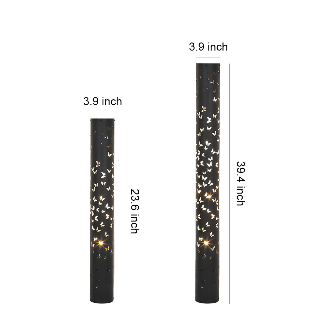 Butterfly Floor Lamp Ambient Projector Decorative Column Light