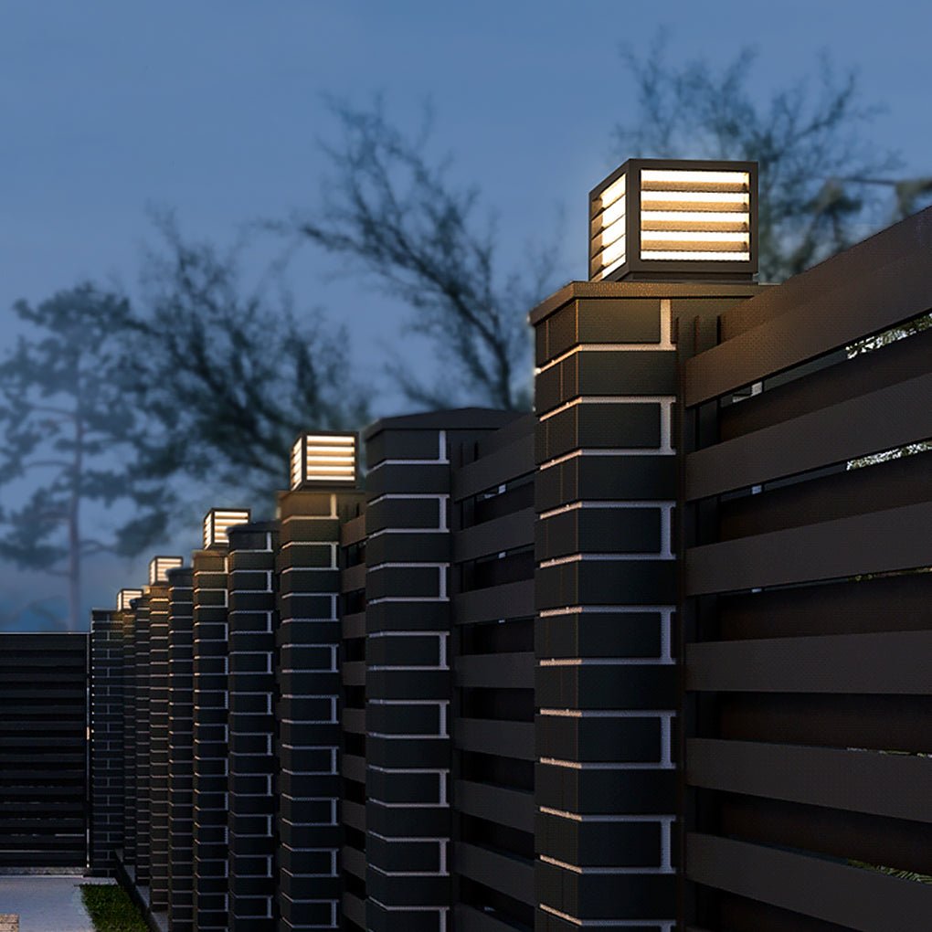 Home Pillar Light Outdoor Waterproof LED Decorative Lamp