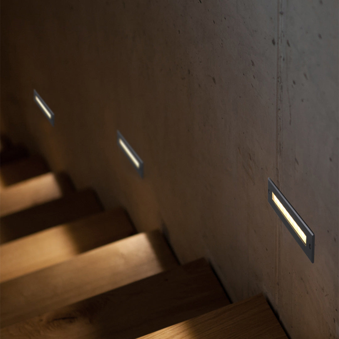 Linear LED Step Night Light - Minimalist Design, Energy Efficient, Soft Glow, Modern Home Lighting, Safe for Kids, Dimmable Options