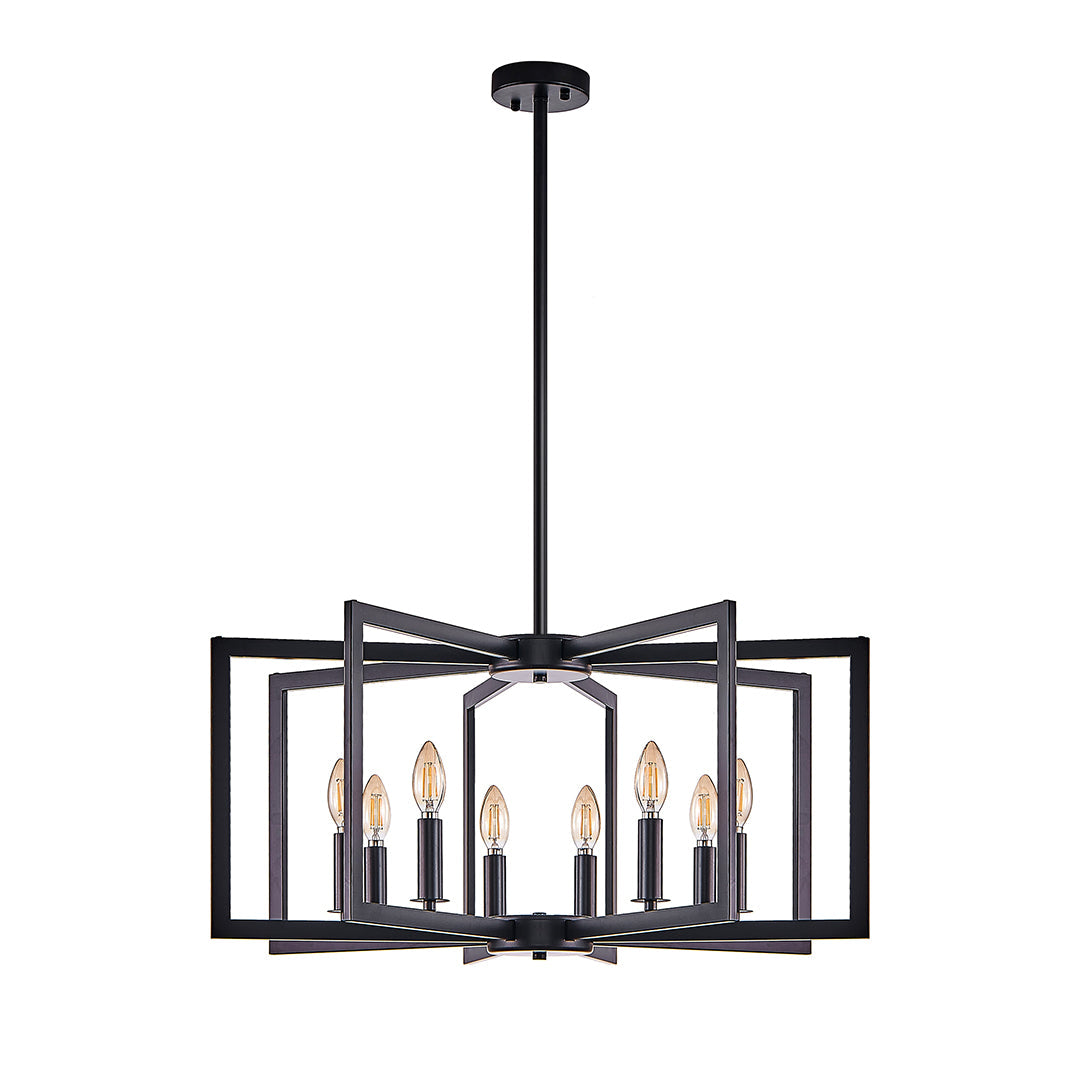 Candle Chandeliers Industrial Multi-Head Ceiling Lights