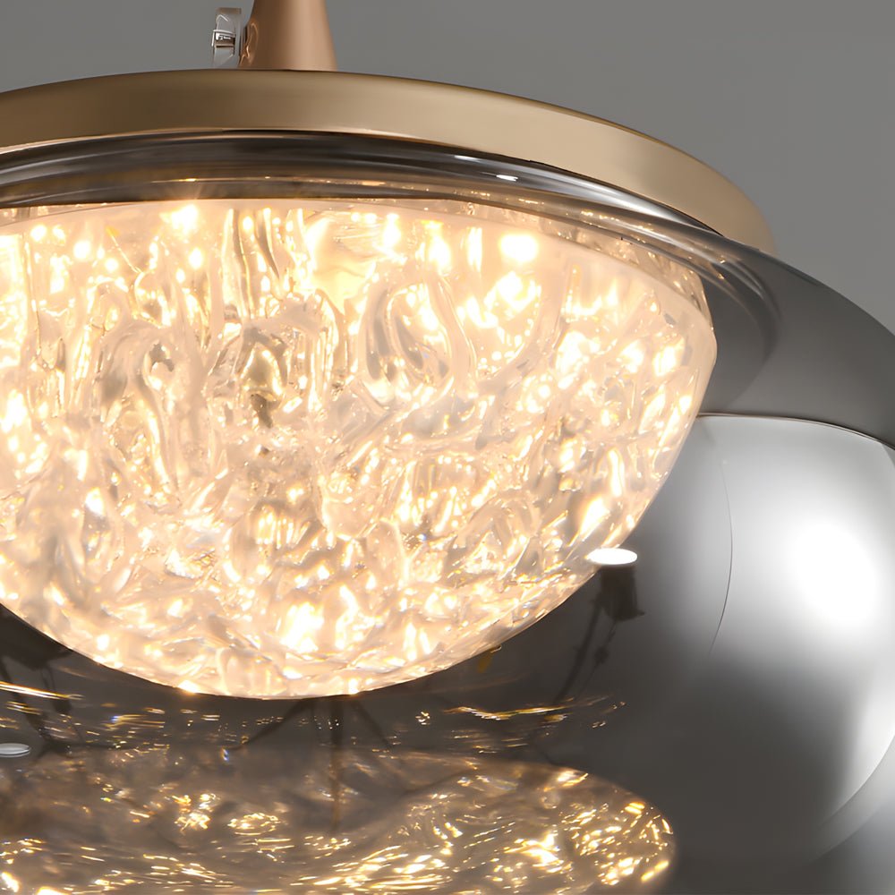 Candy Jar Pendant Light - 3 Step Dimming Nordic Glass Acrylic Design