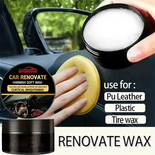 Black Plastic Car Trim Restorer - Liquid Shine & UV Protection