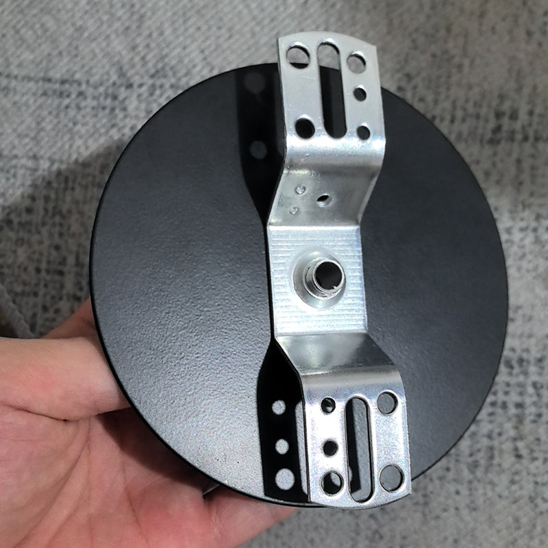 Adjustable Base Fixture for 4-Inch Electrical Boxes - Wall Light Support System