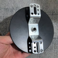 Adjustable Base Fixture for 4-Inch Electrical Boxes - Wall Light Support System
