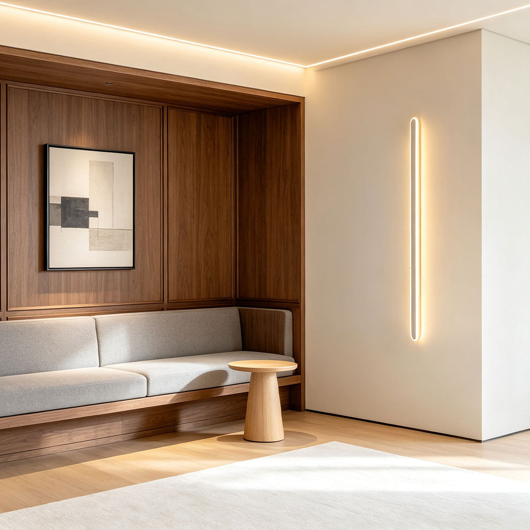 Modern Minimalist LED Ceiling Light - Metal Design for Home & Office